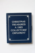 Christmas Treasures 1985 O Christmas Tree Collectors Ornament