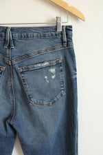 Good American Kick Flare High Rise Slim Jeans | 6/28