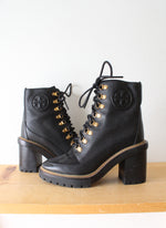 Tory Burch Miller Lug Sole Boots | Size 7M