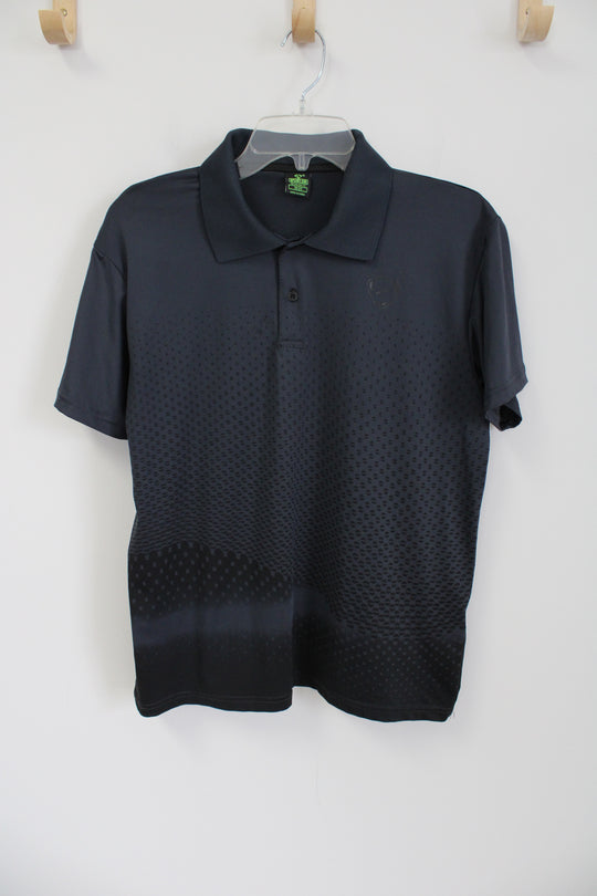 Sport-Dri Gray Regular Fit Polo Shirt | Youth 18/20
