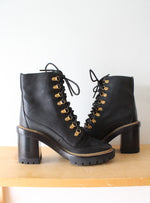 Tory Burch Miller Lug Sole Boots | Size 7M