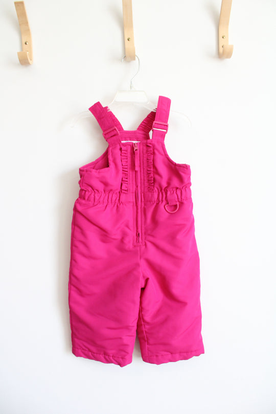 WonderKids Hot Pink Bib Snow Pants | 18 MO