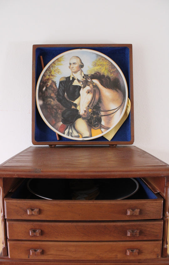 Fransican Collection Of Decorative Plates Architects Of Democracy | Set Of 4