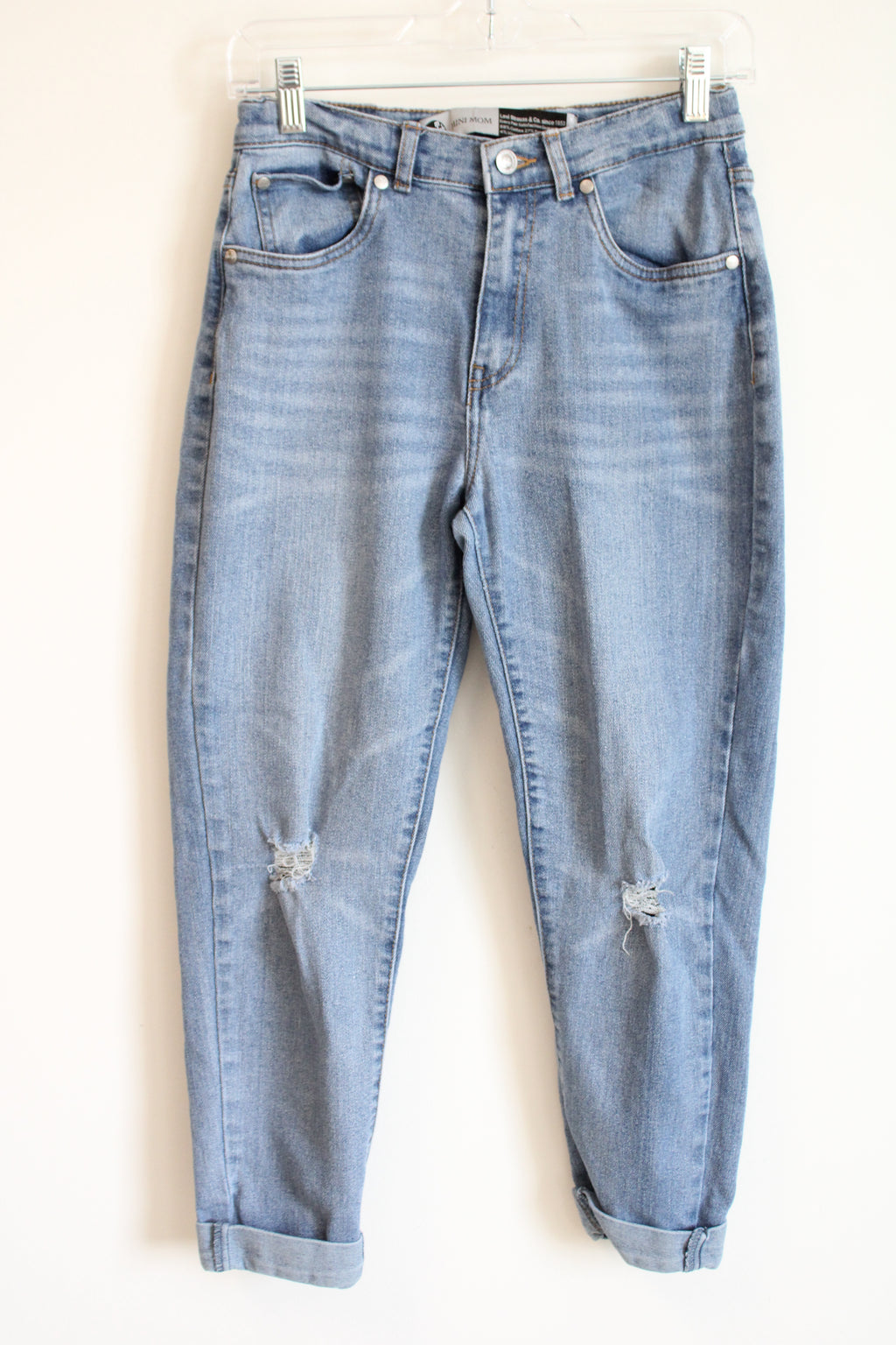 Levi's Silver Tab Mini Mom Distressed Jeans | 16