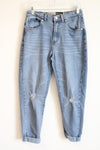 Levi's Silver Tab Mini Mom Distressed Jeans | 16