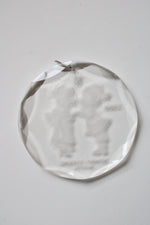 Christmas Treasures 1985 Mommy Kissing Santa Claus Collectors Ornament