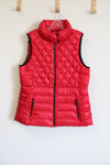 Calvin Klein Performance Red Puffer Quilted Vest | L