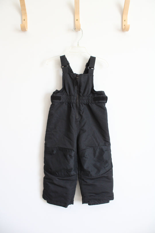 Cat & Jack Black Bib Snow Pants | 2T