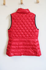 Calvin Klein Performance Red Puffer Quilted Vest | L