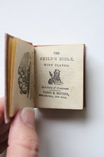 Vintage Fisher & Brother 1834 Child's Bible