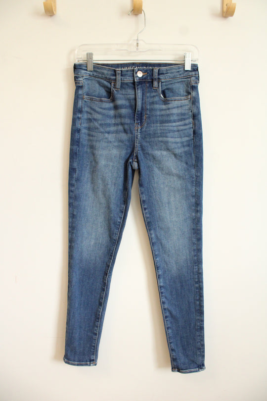 American Eagle Medium Wash Stretch Skinny Jeans | 4