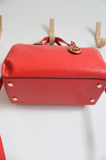 Michael Kors Coral Orange Grayson Duffle Satchel Bag