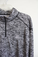 Badger Sport Black & White NWCA 1/4 Zip Lightweight Sweatshirt | 3XL