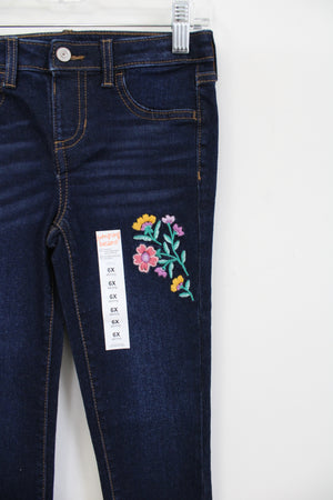 NEW Jumping Bean Embroidered Skinny Jeans | 6X