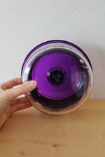 NEW Temp-tations By Tara Glass Painted Lidded 3-Cup Dish