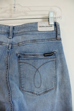 Calvin Klein Light Wash Skinny Jeans | 10