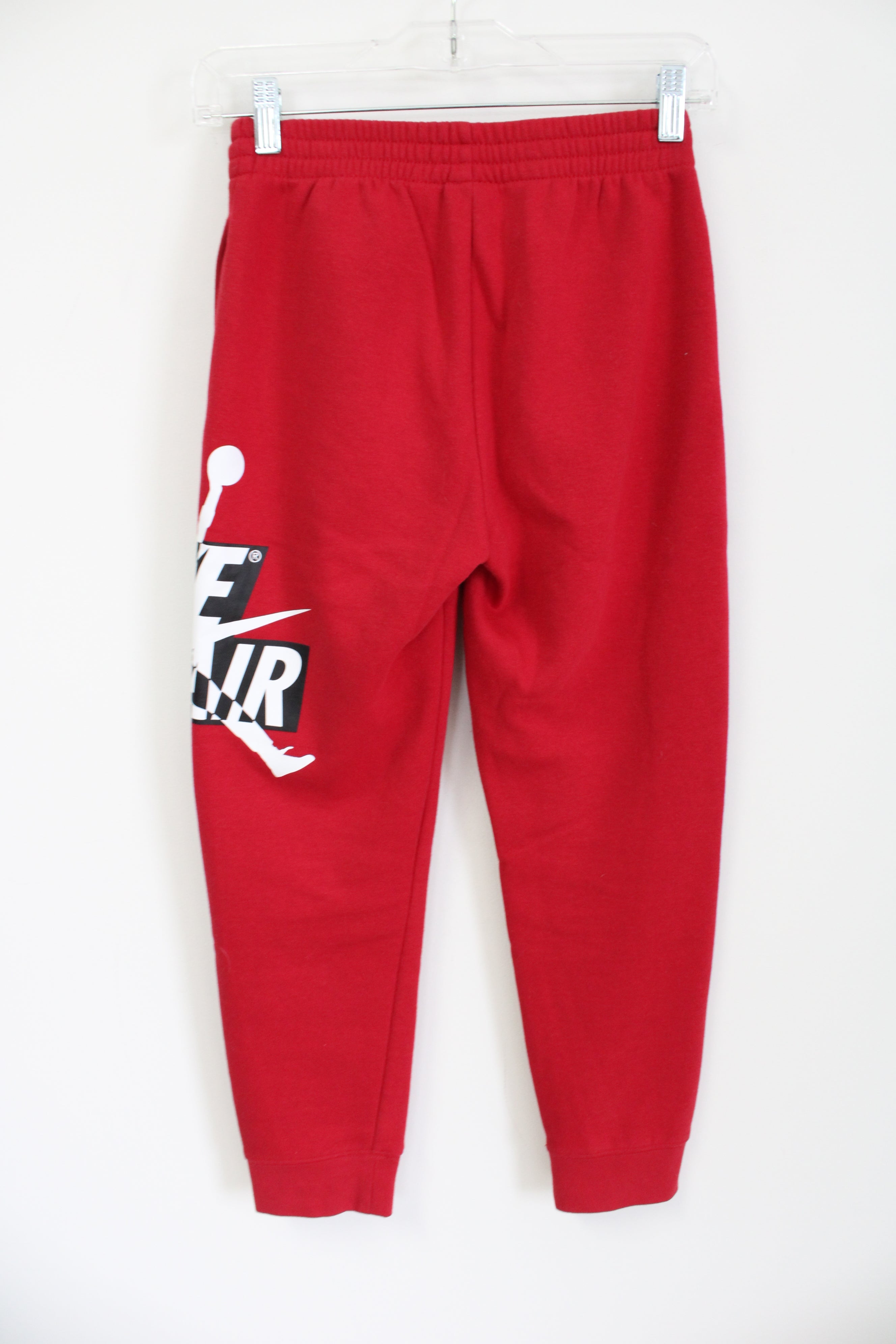 Nike air Jordan Red Fleece Lined Jogger Pants | Youth M (10/12)