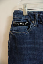 Christopher & Banks Embellished Dark Wash Denim Jeans | 6
