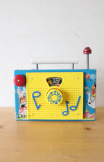 Vintage Fisher Price TV-Radio Farmer In The Dell Musical Toy