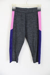 Adidas Gray Pink Capri Legging | Youth L (12/14)