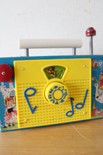 Vintage Fisher Price TV-Radio Farmer In The Dell Musical Toy