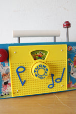 Vintage Fisher Price TV-Radio Farmer In The Dell Musical Toy