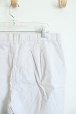 Bill Blass Tan Cotton Capri Pants | 18W