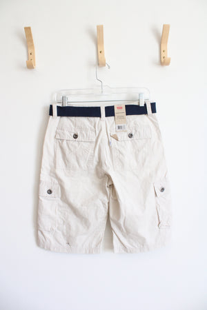 NEW Levi's Beige Cargo Shorts | 18 Reg