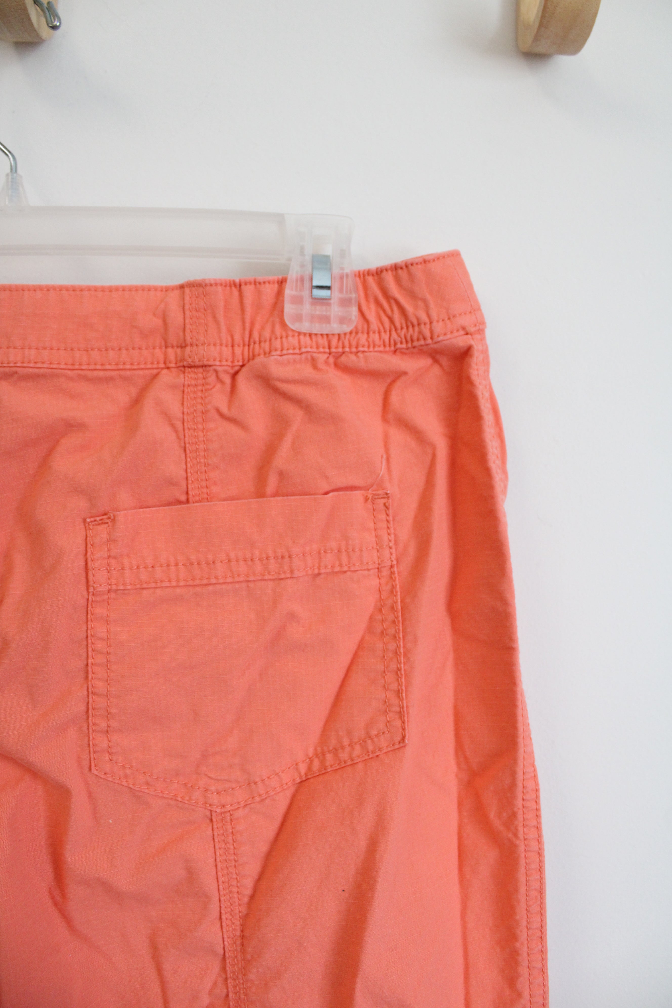 Chico's Peach Orange Crop Pants | 1 (8)