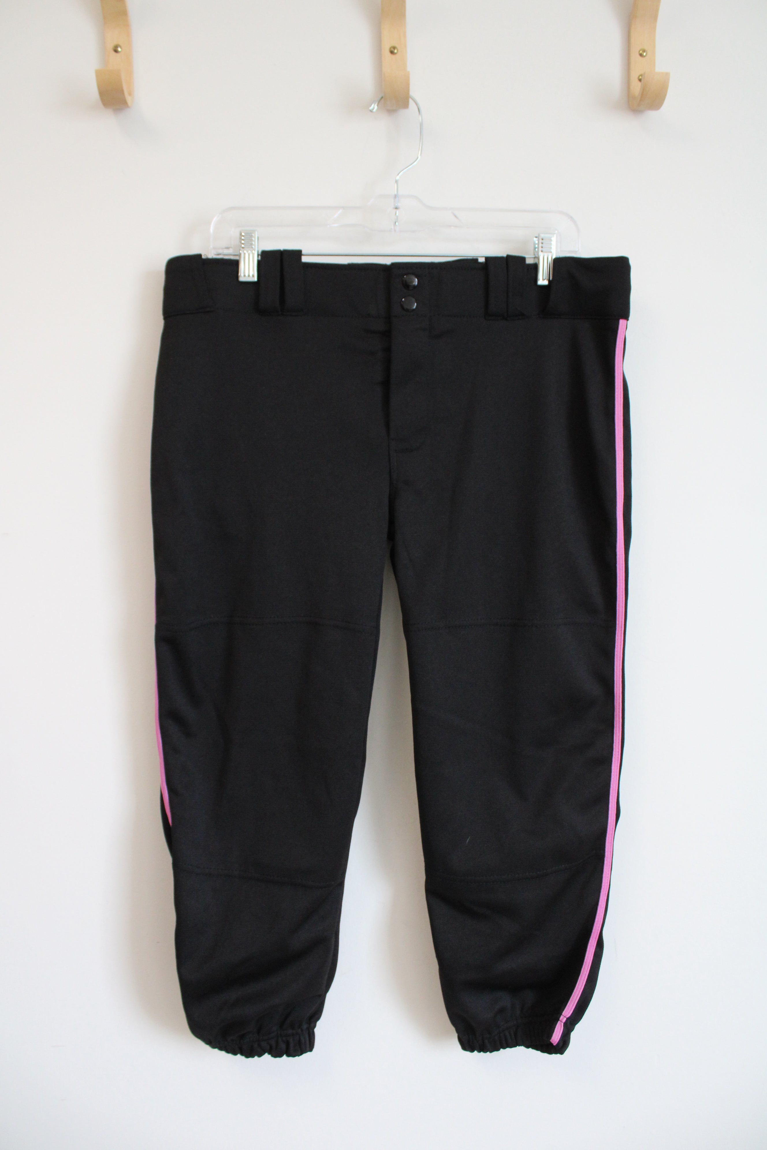 NEW Champro Sports Black & Purple Stripe Baseball Pants | L
