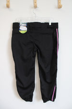 NEW Champro Sports Black & Purple Stripe Baseball Pants | L