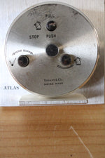 Tiffany & Co. Silver Swiss Made Striped Quartz Desk Clock