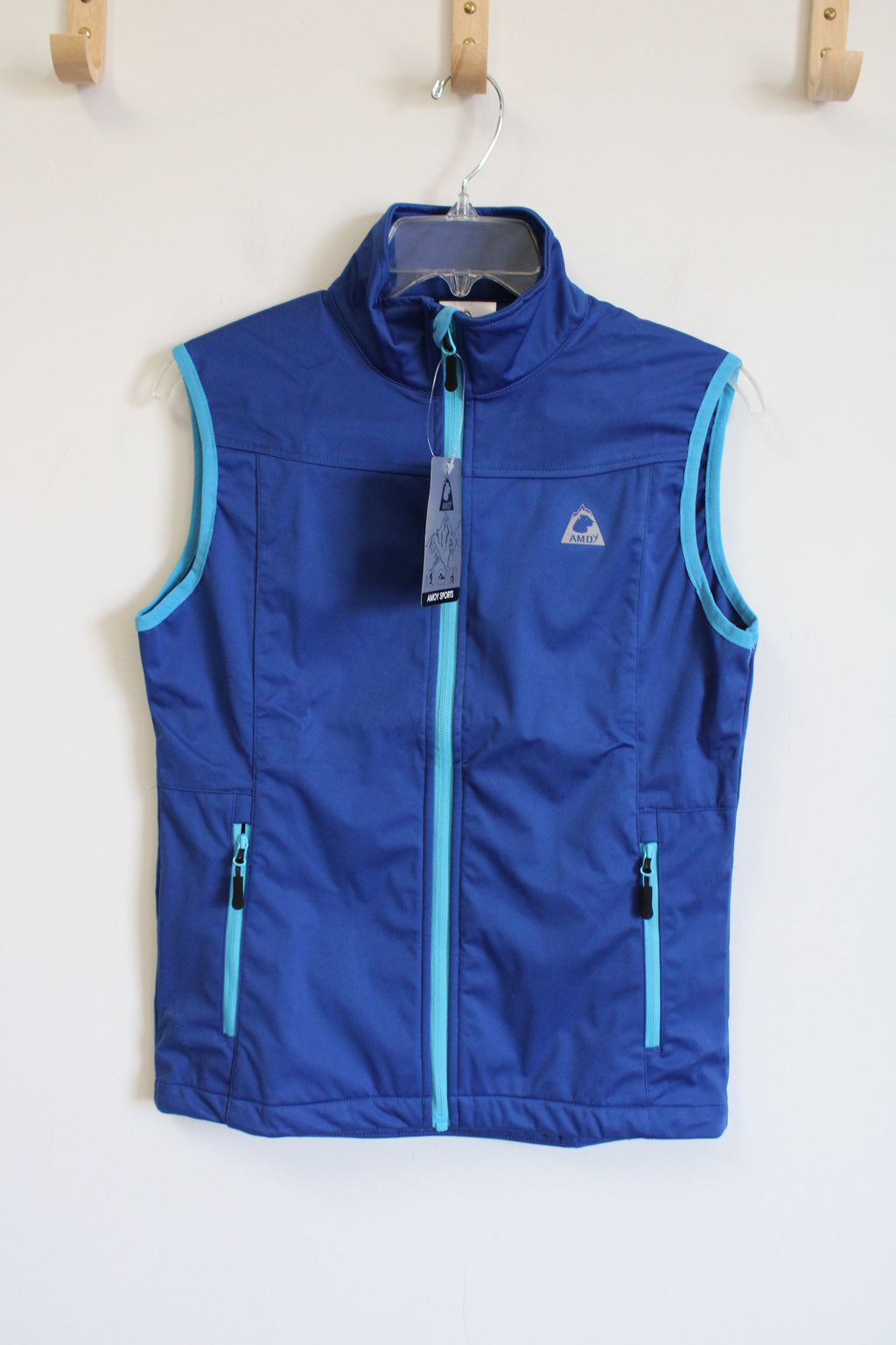 NEW Amoy Sports Blue Vest | S