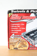 OnTel Cordless Rechargeable Swivel Sweeper