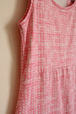 Columbia Pink and White Patterned Omni-Freeze Active Tank Dress | XL