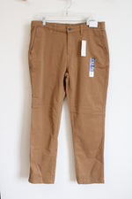 NEW George Slim Brown Chino Pants | 36X32