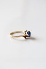 Blue Sapphire 10K Yellow Gold Ring | Size 6