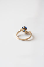 Blue Sapphire 10K Yellow Gold Ring | Size 6