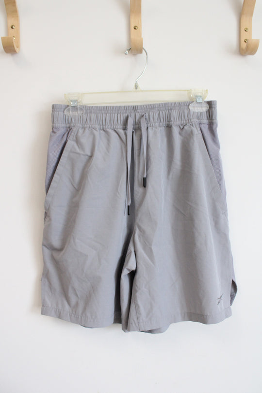 Reebok Gray Athletic Shorts | S