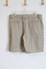Izod X-Treme Fuction Golf Tan Shorts | 34
