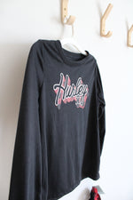 NEW Hurley Black Long Sleeved Shirt | Youth 14