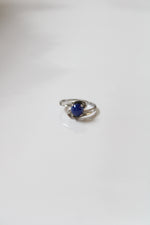 White Gold 10K Star Sapphire Children's Ring | Size 3.5