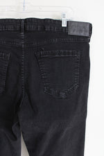 Chaps Slim Straight Fit Black Jeans | 36X32