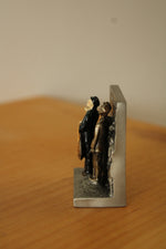 Goebel Olszewski Norman Rockwell Miniature Pewter "Bottom of the Sixth" Figurine