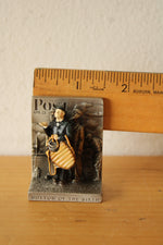 Goebel Olszewski Norman Rockwell Miniature Pewter "Bottom of the Sixth" Figurine