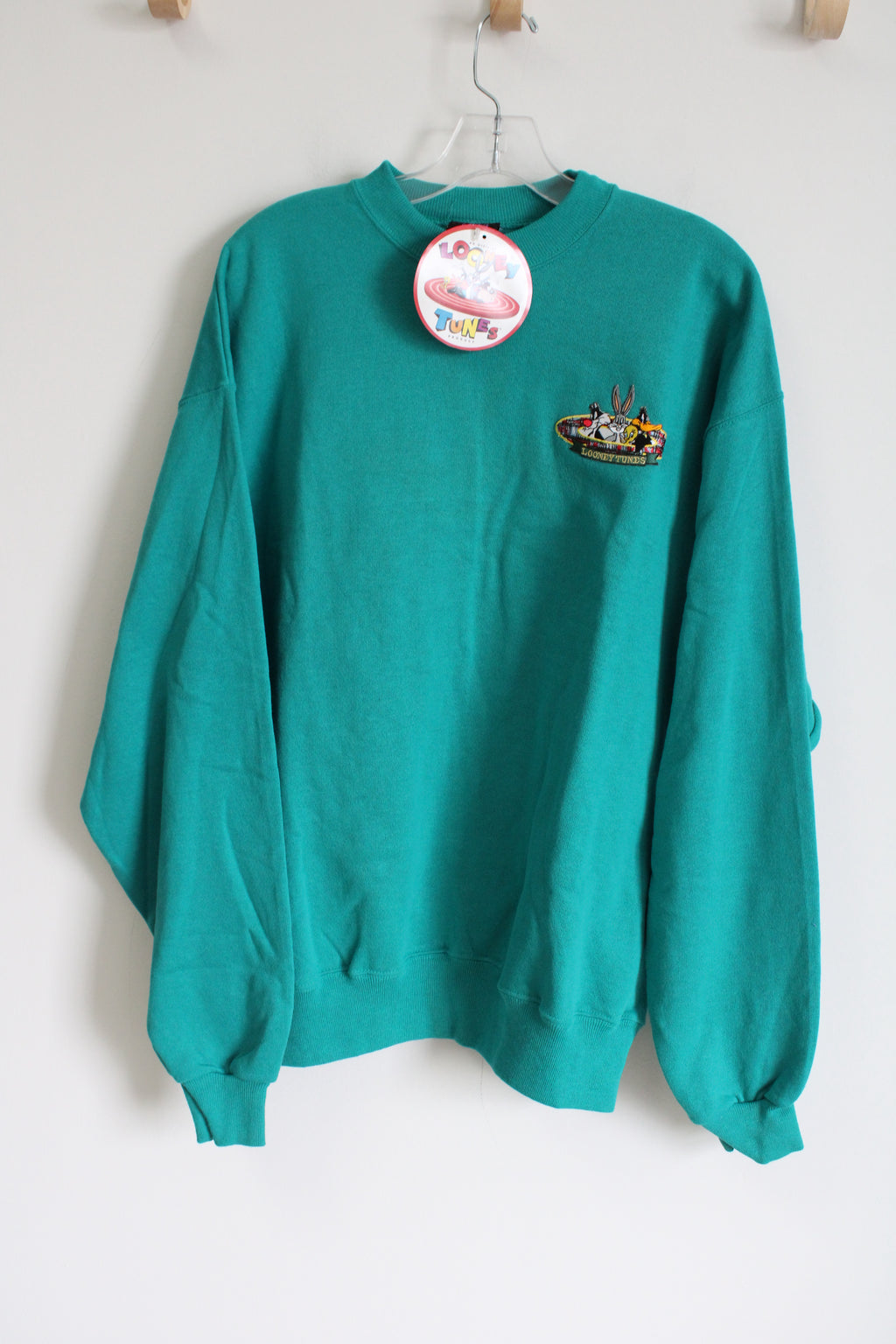 NEW Vintage Garment Graphics Activewear Looney Tunes Sweatshirt | XL