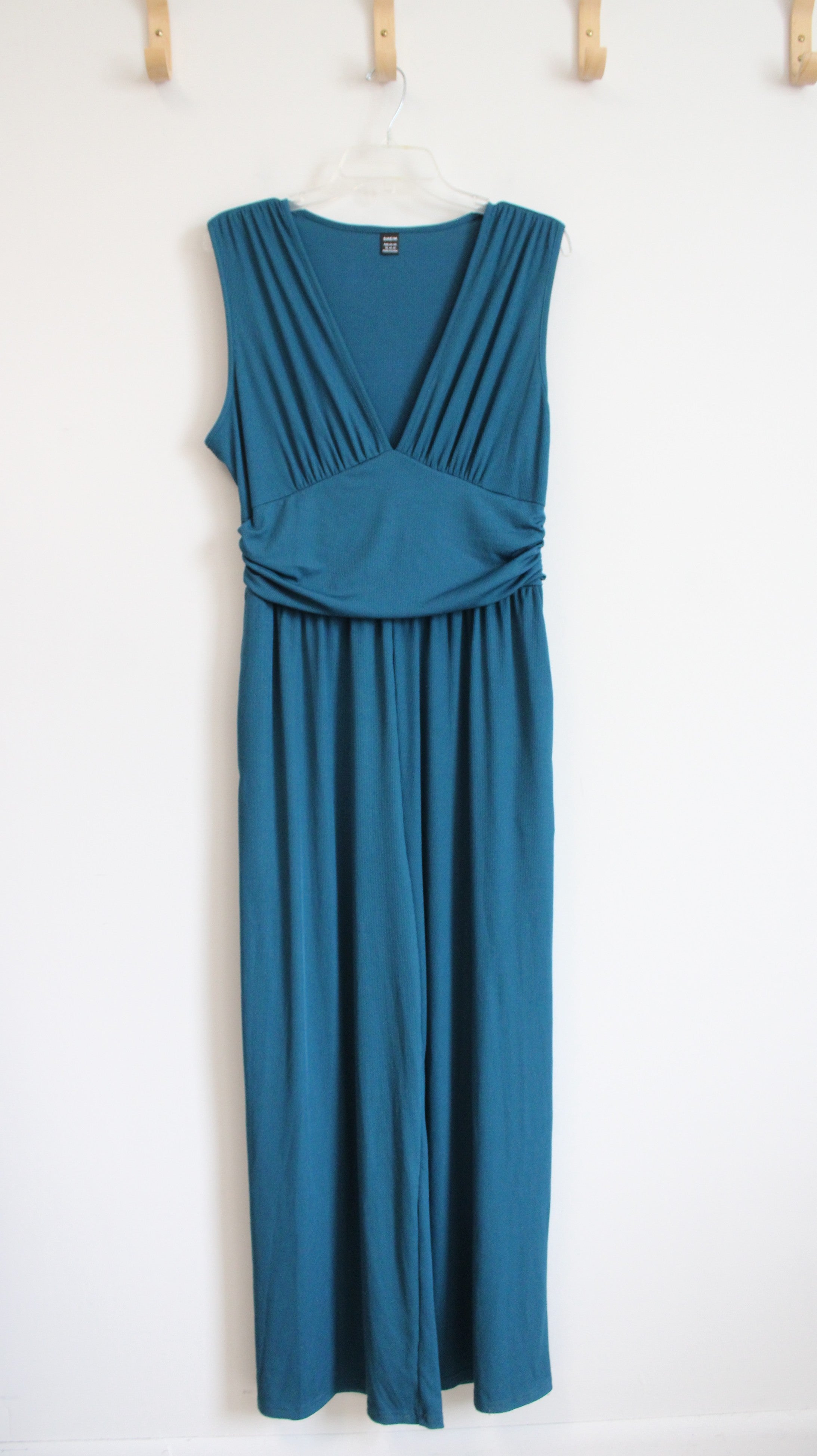 Shein Blue Ribbed Jumpsuit | XL
