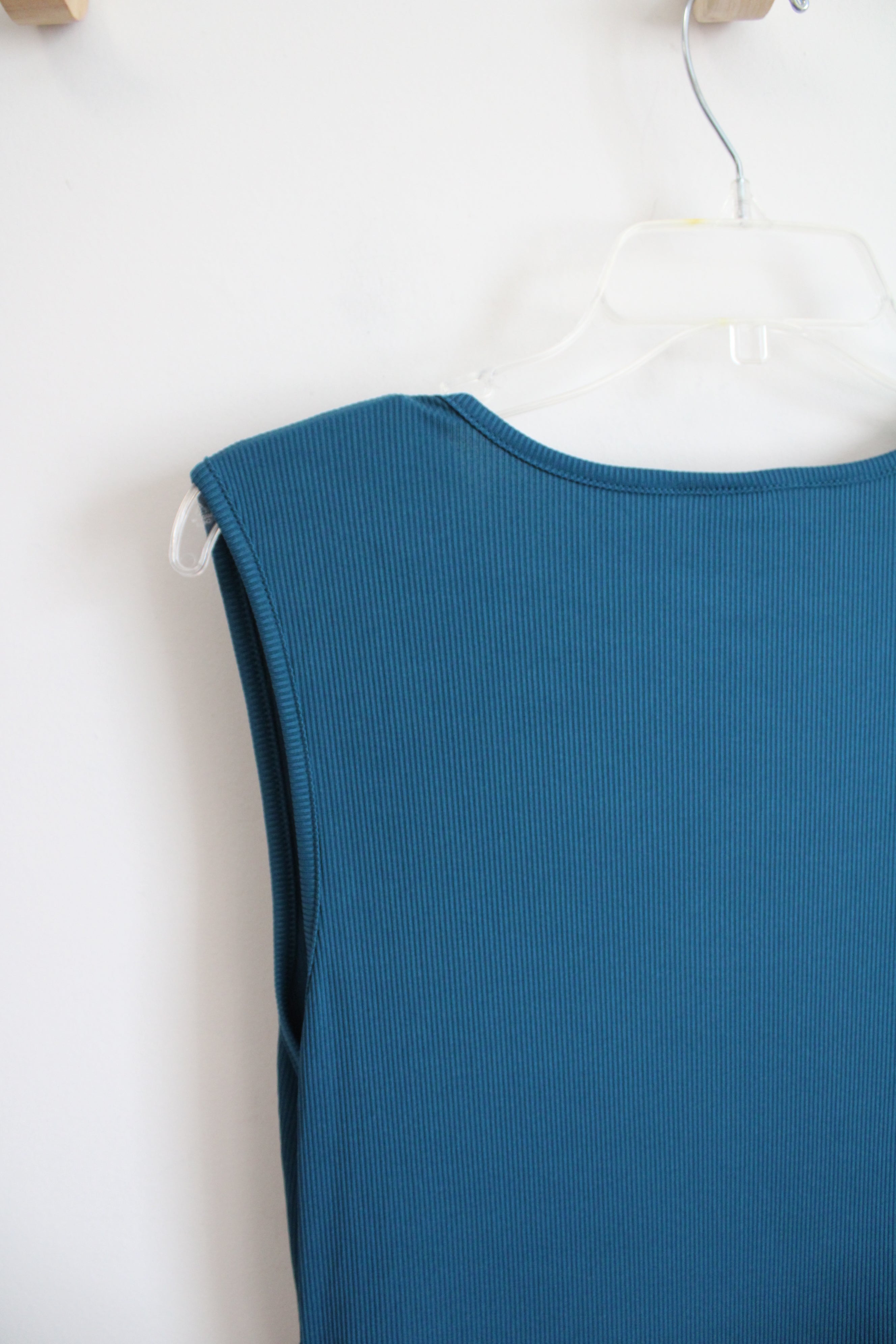 Shein Blue Ribbed Jumpsuit | XL