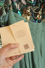 NEW TS Couture Formal Beaded Green Evening Gown | 10