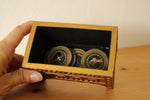 Ark of the Covenant Style Box With Vintage Luxor Casino Coins